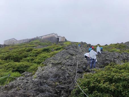 石のあるところの山登り