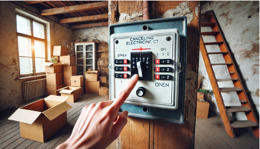 引っ越し前に行うべき電気の解約手続き