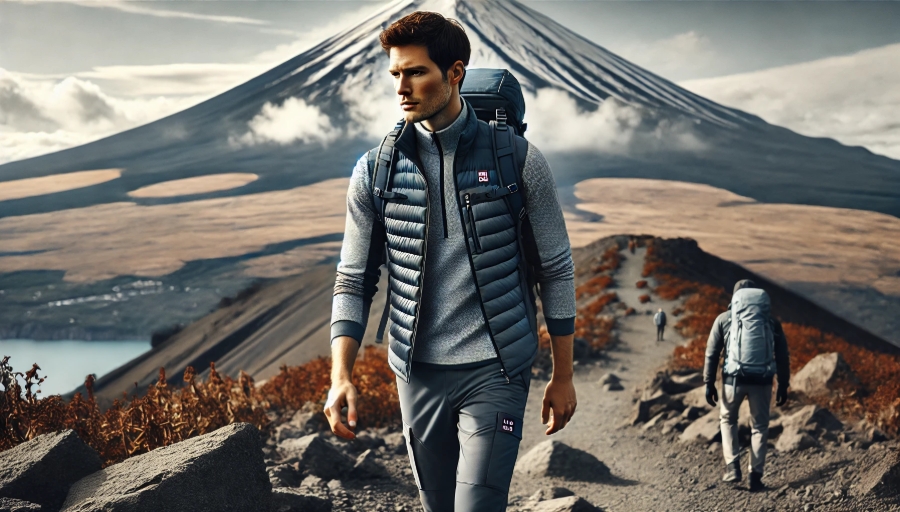 富士登山服装ユニクロで寒さ対策