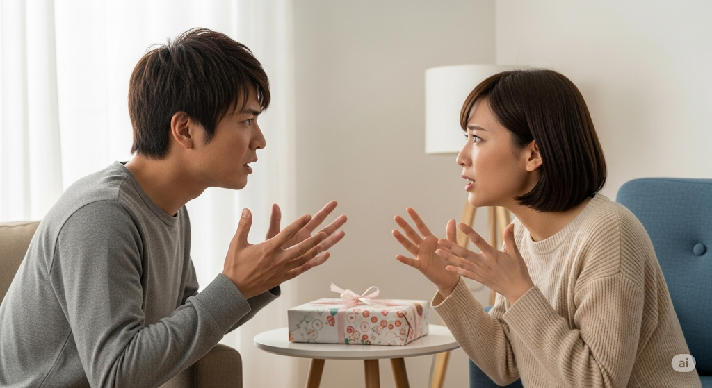彼女が不機嫌になる嬉しくないプレゼント