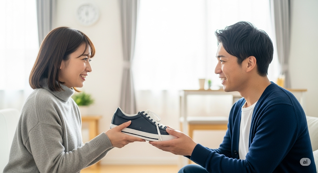 彼氏に靴をプレゼントする意味は?