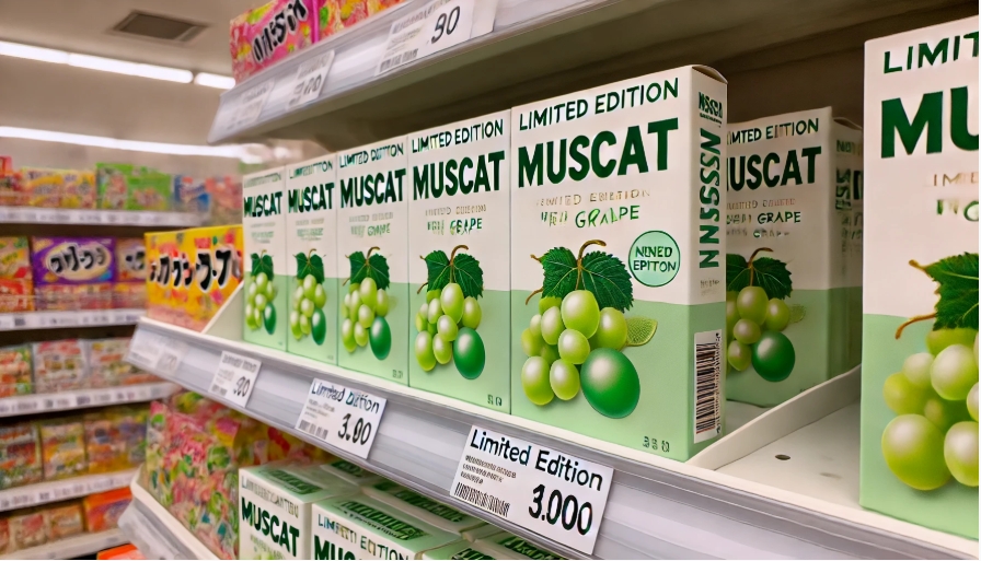 どこに 売ってる マスカット味