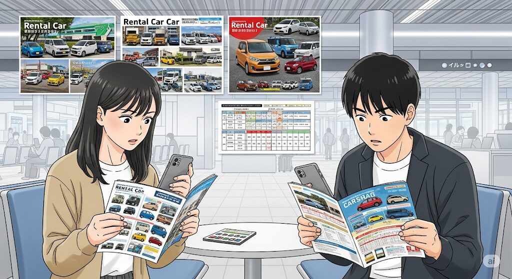 レンタカー・カーシェア比較｜1泊2日の料金と選び方