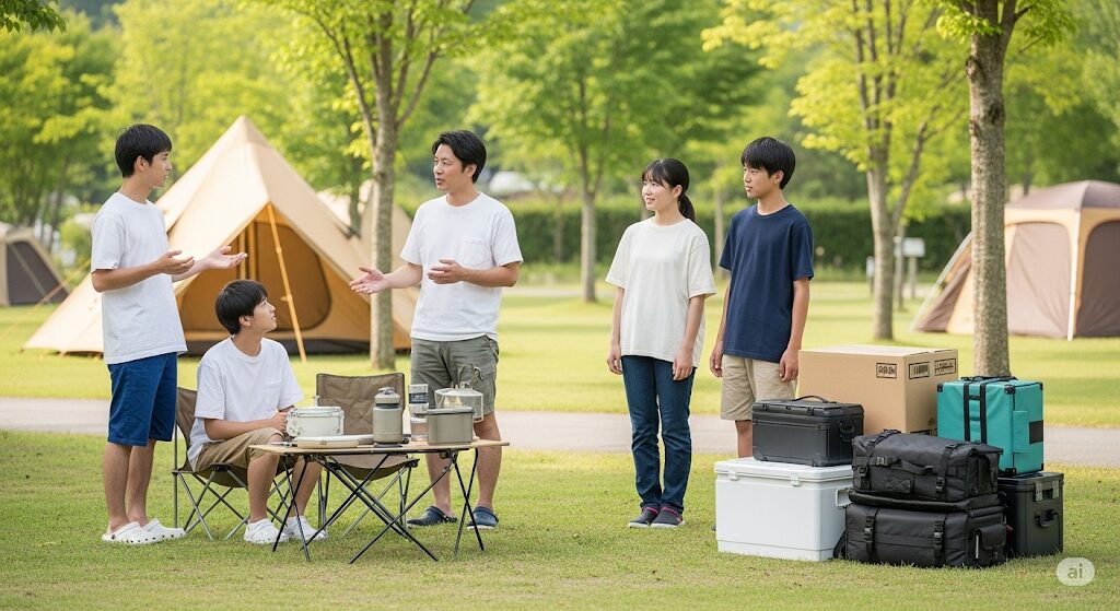 テント貸し出しとレンタルキャンプの違い