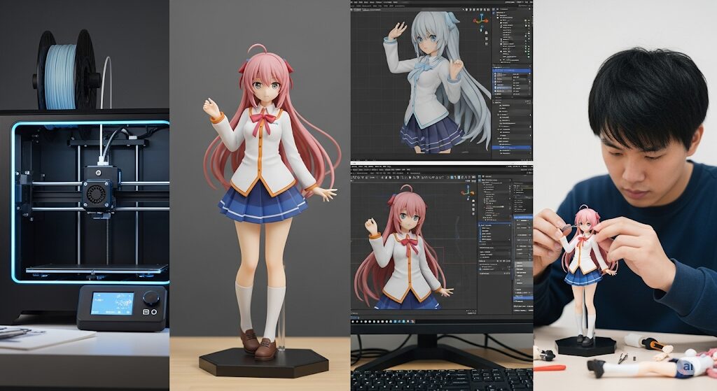 3dプリンター美少女フィギュアデータ活用の総まとめ