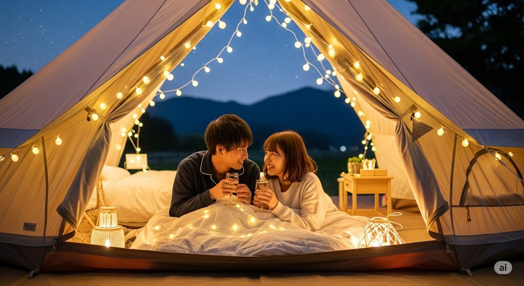 3万円で泊まれる関東の安いカップルグランピング