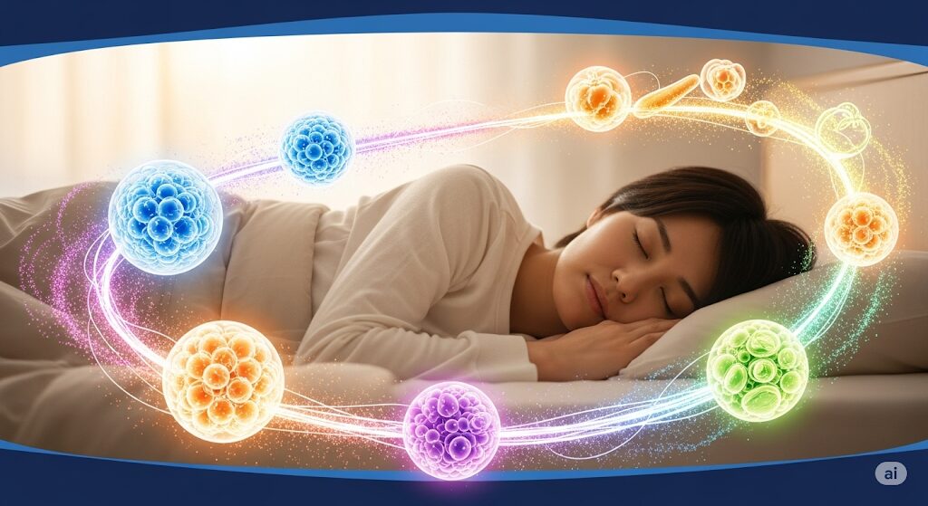 睡眠に効果があることで基礎代謝が向上