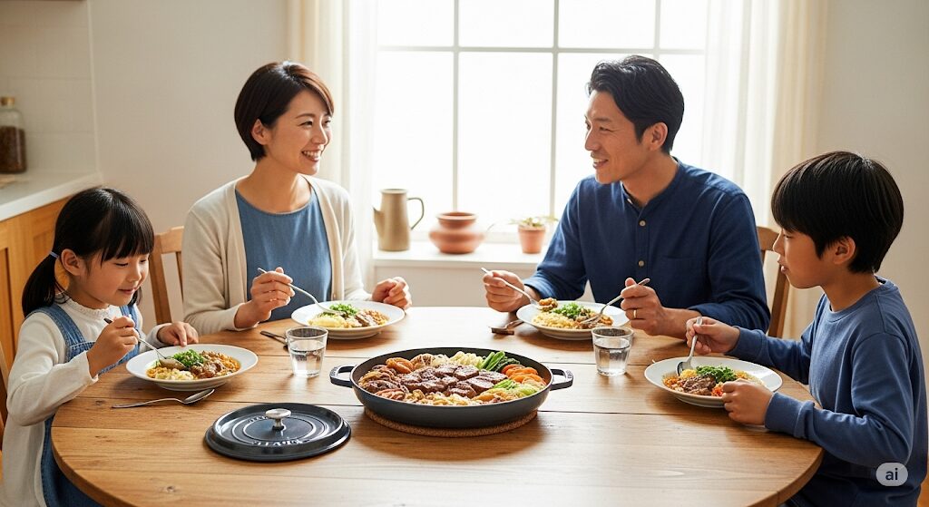 ストウブ26は何人分ですか？