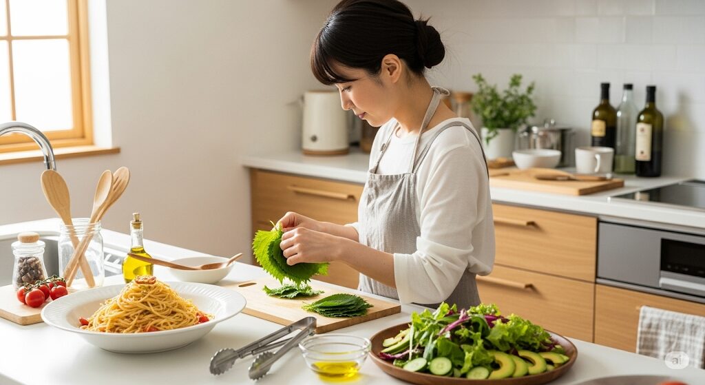 収穫した葉の美味しい食べ方と活用法