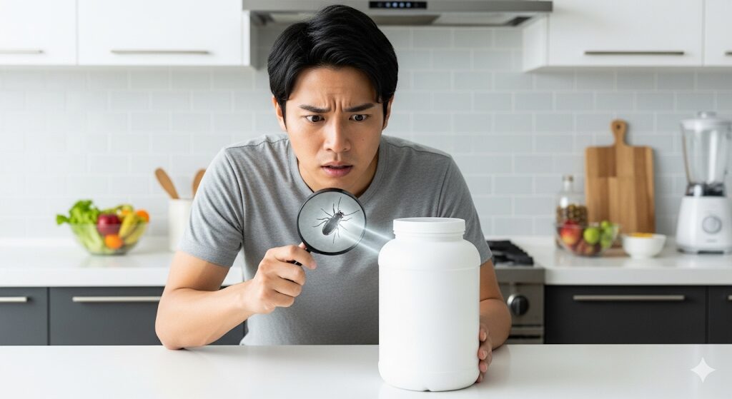 マイプロテインの口コミにある虫の噂は本当?