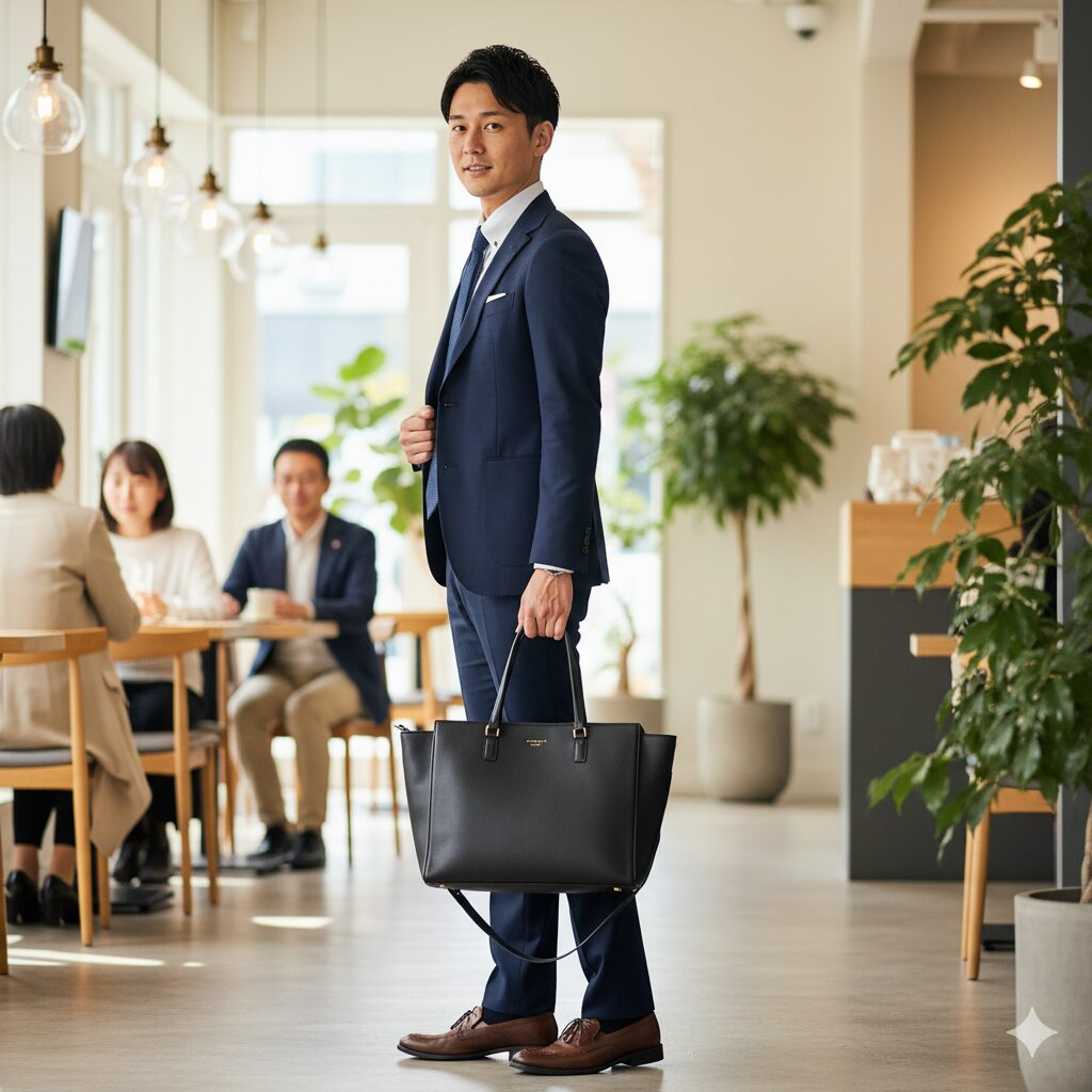 婚活トートバッグメンズのすすめ
