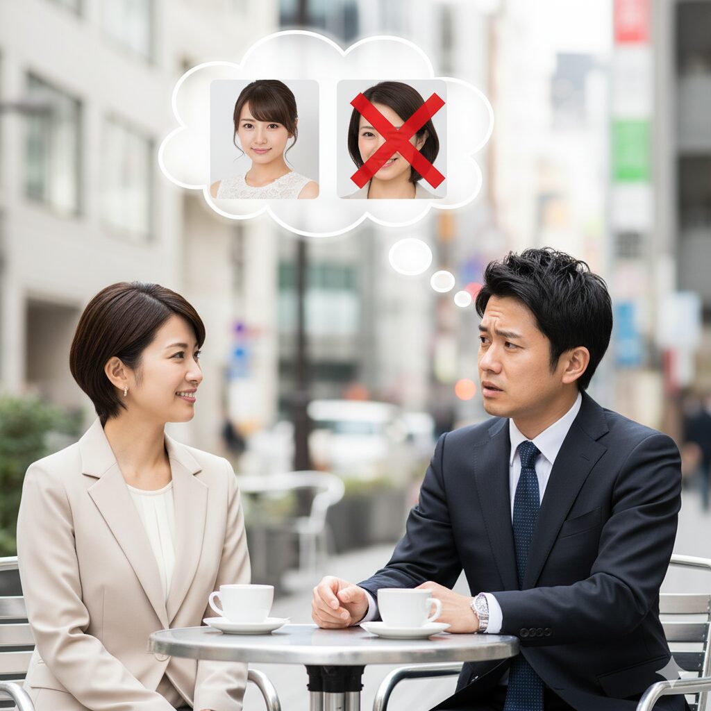 男性から断られる原因は成立しない顔なのか？