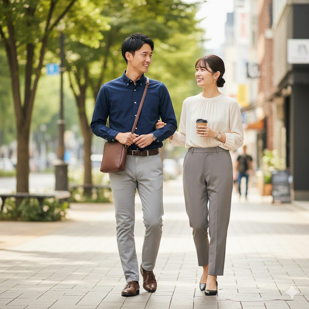 婚活バッグ男性デートでの応用