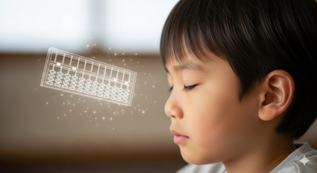 そろばん式暗算を頭の中で行うコツ