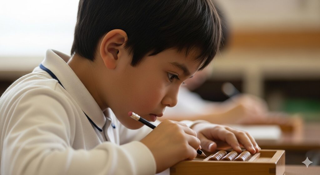 そろばんが得意な子の特徴に学ぶ