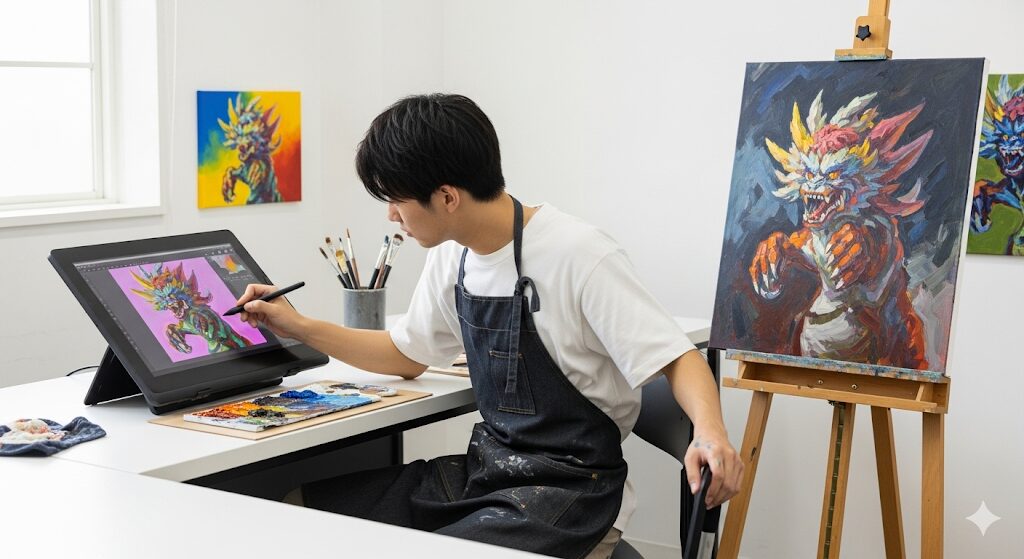 板垣李光人は絵がうまい！