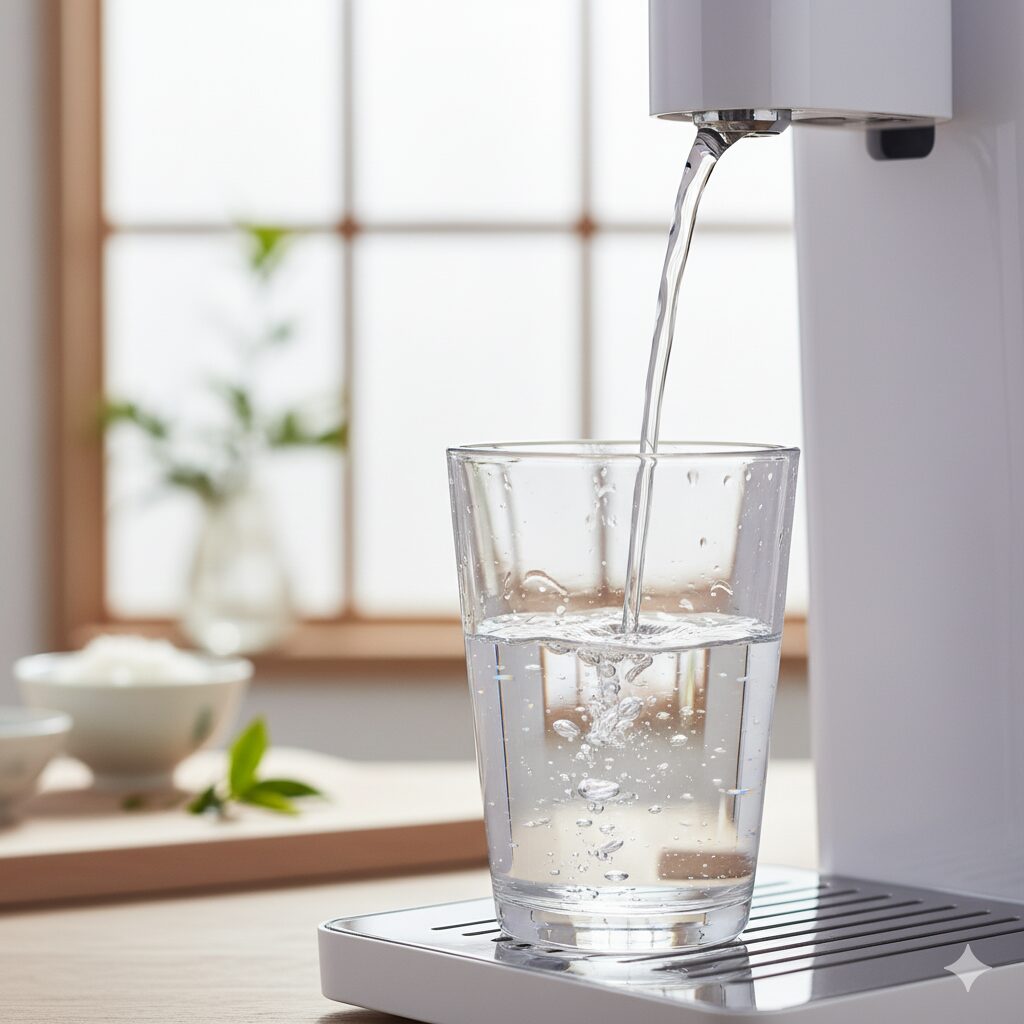 実際の水の味に関する利用者の評価
