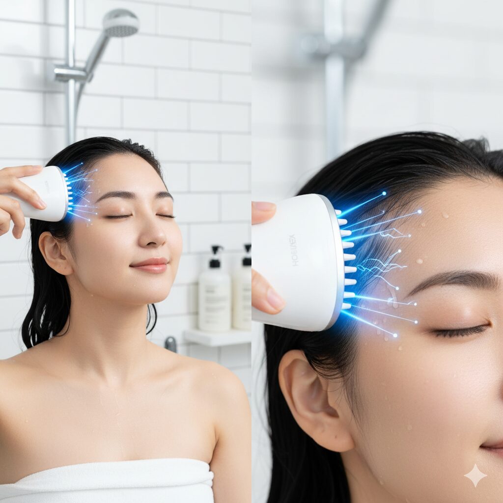 電気リフトブラシの口コミと使い方