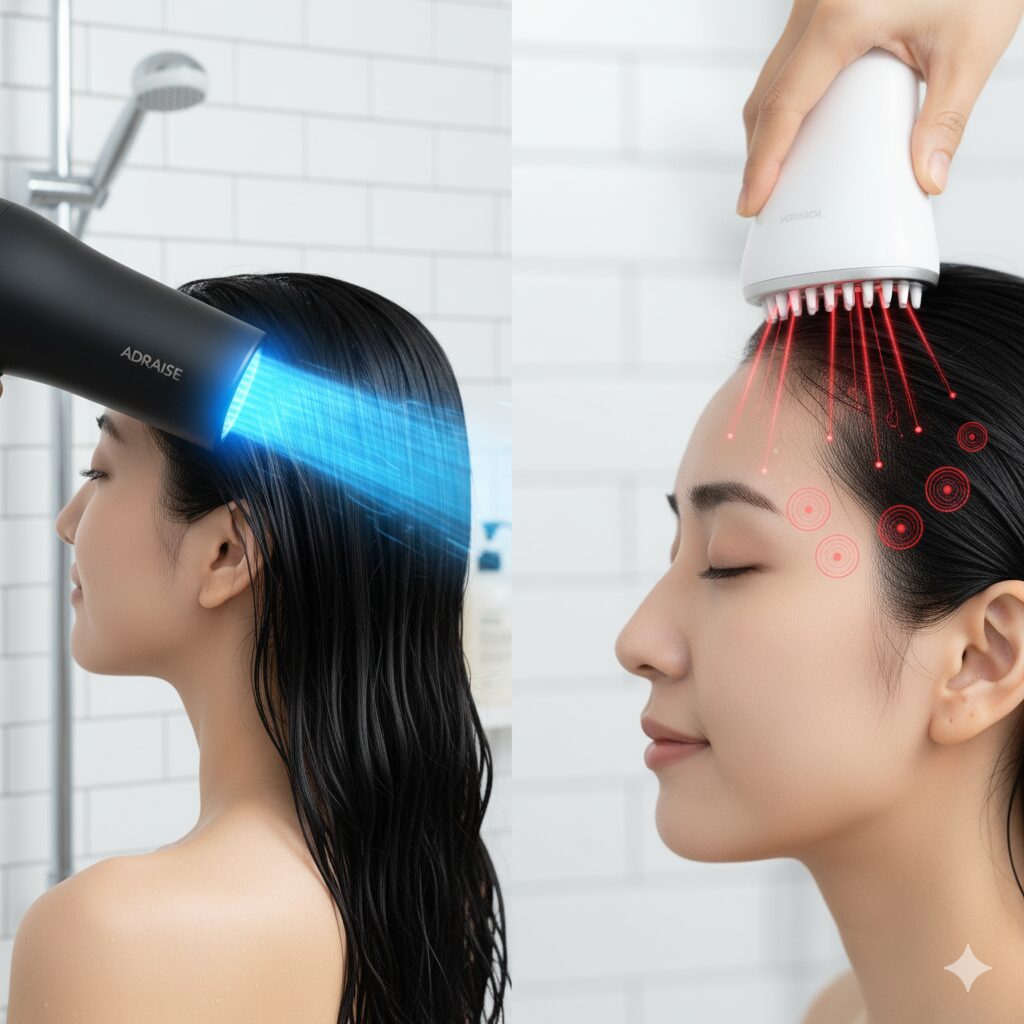 ドライヤーのLEDの効果は何ですか?