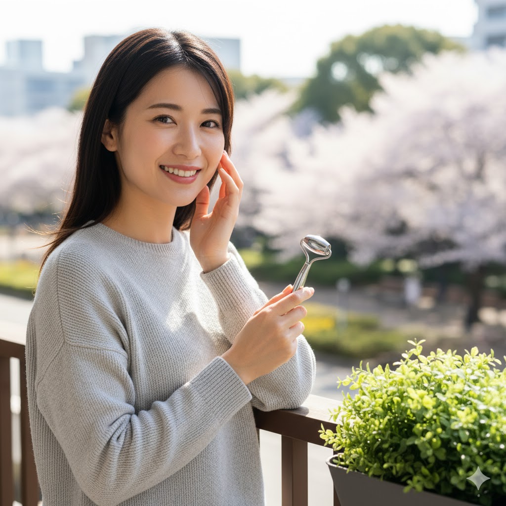 フェイス ポインターでたるむ悩みを解決